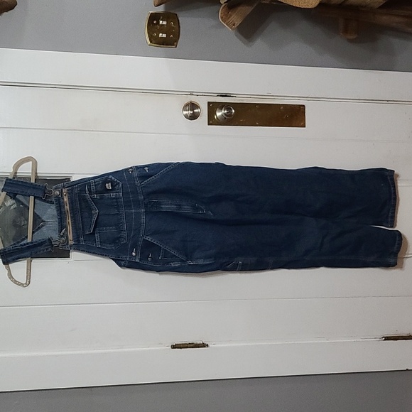 Berne Denim Overalls Mens? Unisex Multiple Pockets Adjustable Straps 32x28 READ* - Picture 1 of 10